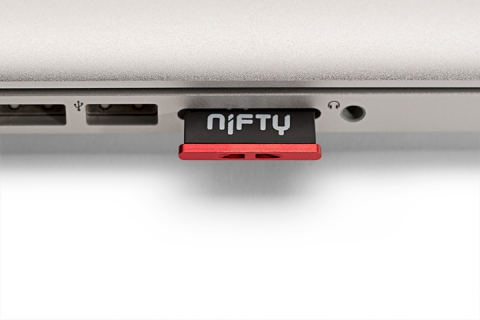 Nifty minidrive in a laptop