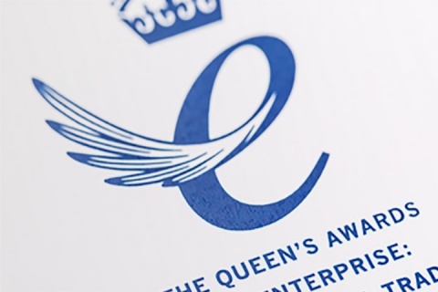 Queens award logo