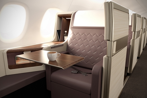 Singapore Airlines - Business Class Seats designed by DCA Design International