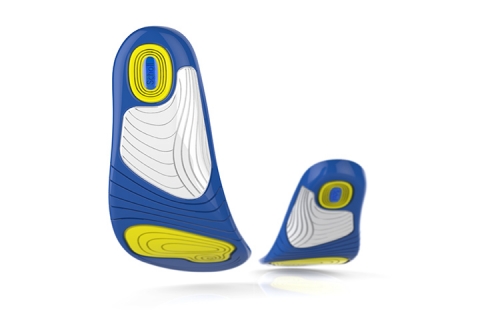 Scholl Gel Activ Insoles In A Walking Motion
