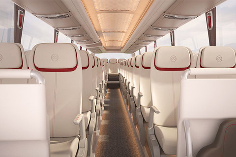 Xiamen Golden Dragon Luxury Coach designed by DCA Design International